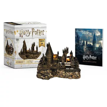   Harry Potter világító Roxfort kastély matricás könyvvel