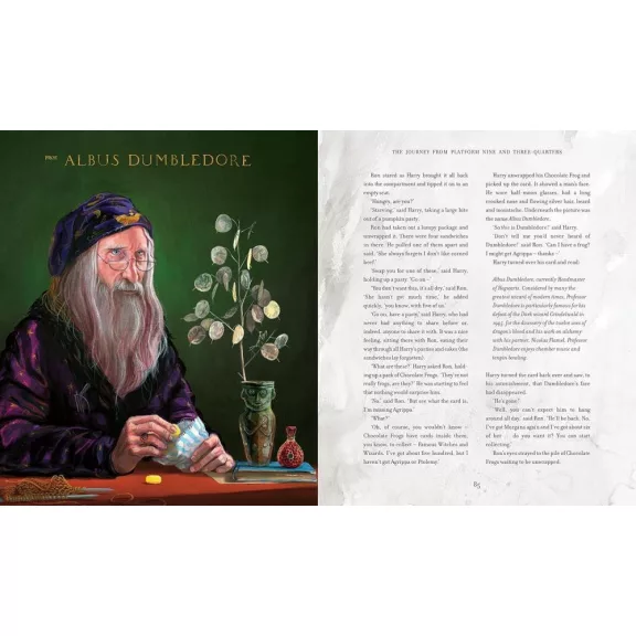 Harry Potter és a bölcsek köve – illusztrált könyv, angol
