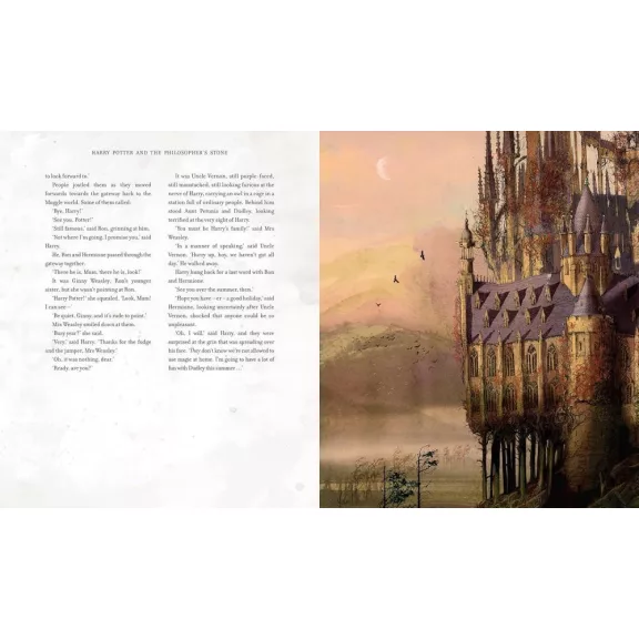 Harry Potter és a bölcsek köve – illusztrált könyv, angol