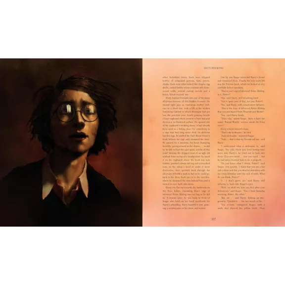 Harry Potter és a Félvér Herceg – illusztrált könyv, angol