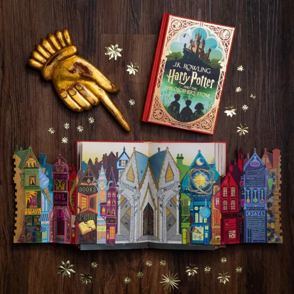 Harry Potter és a bölcsek köve – MinaLima könyv, angol
