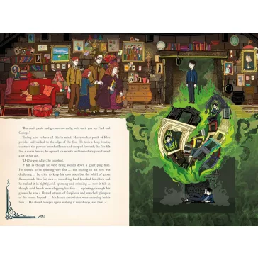   Harry Potter és a Titkok Kamrája – MinaLima könyv, angol