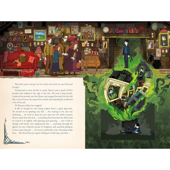 Harry Potter és a Titkok Kamrája – MinaLima könyv, angol