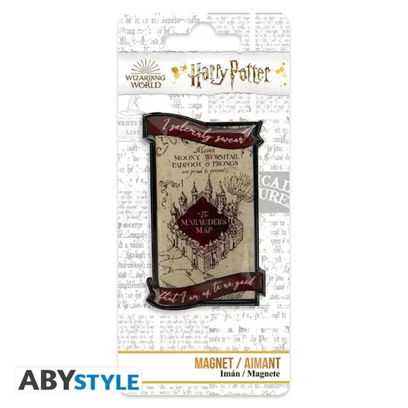 Harry Potter - Tekergők Térképe prémium mágnes Harry Potter - Tekergők Térképe prémium mágnes
