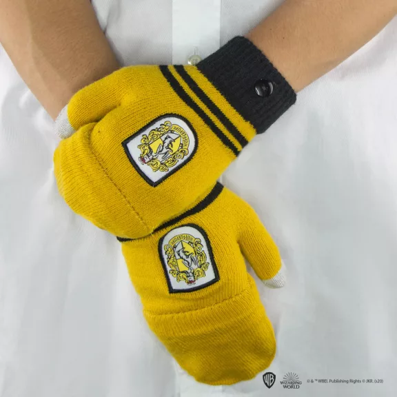 Harry Potter – Hufflepuff kesztyű (ujjatlan és egyujjas változat) Harry Potter – Hufflepuff kesztyű (ujjatlan és egyujjas változat)
