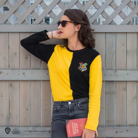 Cedric Diggory Hugrabug Trimágus Tusa hosszú ujjú póló Cedric Diggory Hugrabug Trimágus Tusa hosszú ujjú póló