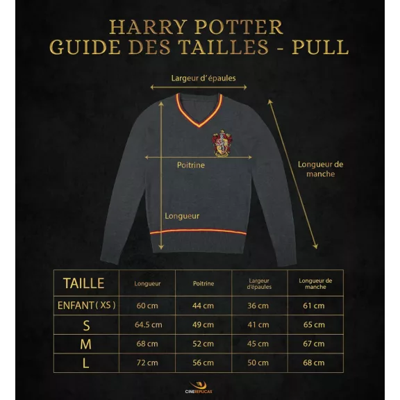 Harry Potter - Griffendél pulóver Harry Potter - Griffendél pulóver