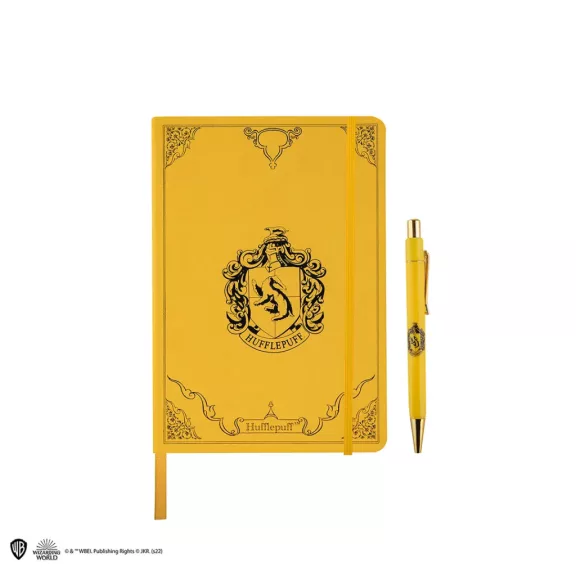 Harry Potter - Hugrabug prémium jegyzetfüzet és toll Harry Potter - Hugrabug prémium jegyzetfüzet és toll