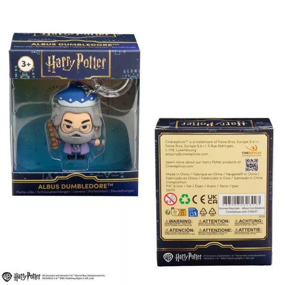 Harry Potter - Albus Dumbledore Gomee kulcstartó figura