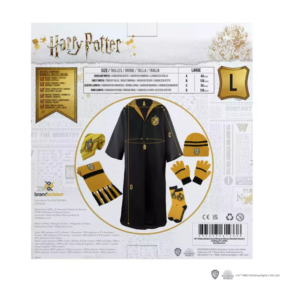 Harry Potter - Hugrabug 6 darabos ruhacsomag S Harry Potter - Hugrabug 6 darabos ruhacsomag S