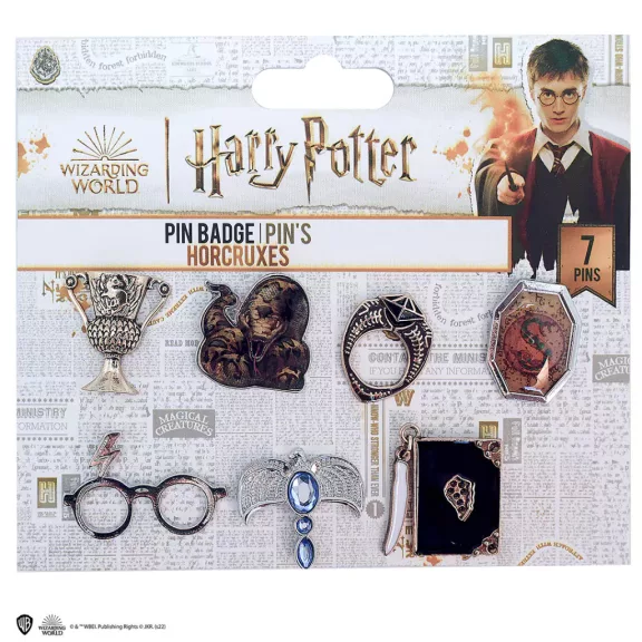 Harry Potter - Horcruxok 7 darabos kitűzőkészlet