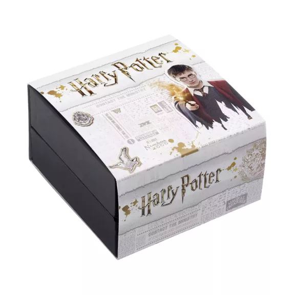 Harry Potter - Aranycikesz gyűrű kristályokkal L Harry Potter - Aranycikesz gyűrű kristályokkal L