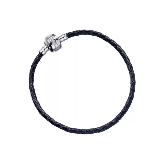 Harry Potter 18 cm-es fekete bőr charm karkötő Harry Potter 18 cm-es fekete bőr charm karkötő