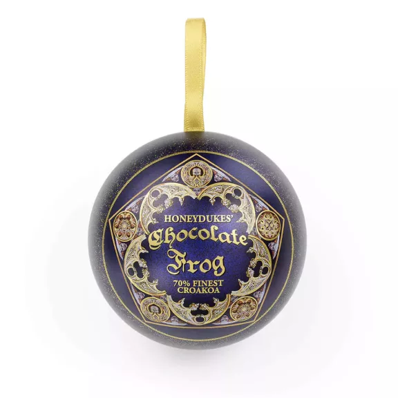 Harry Potter - Csokibéka karácsonyfadísz kitűzővel Harry Potter - Csokibéka karácsonyfadísz kitűzővel