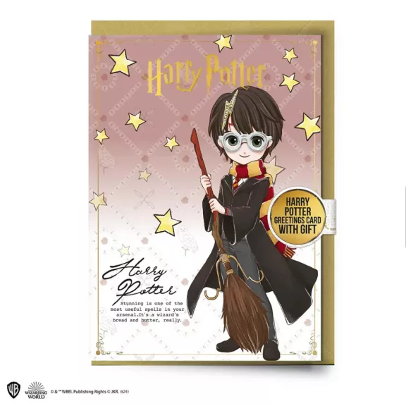 Harry Potter - Harry üdvözlőkártya kitűző