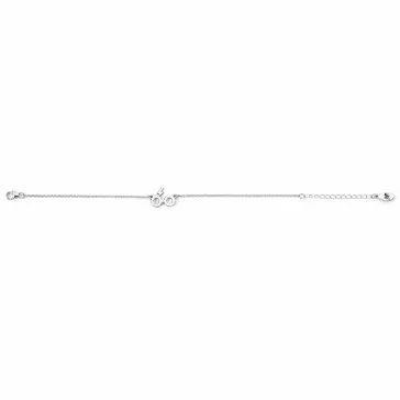   Harry Potter - Szemüveg és villám 925-ös sterling ezüst charm karkötő