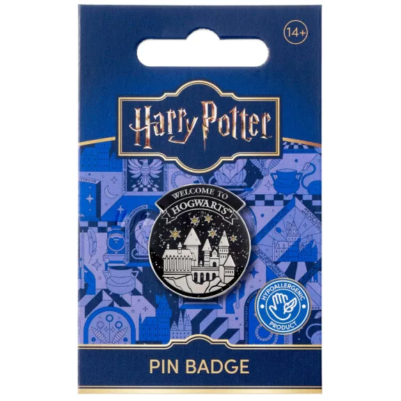 Harry Potter „Welcome to Hogwarts” Roxfort Kitűző