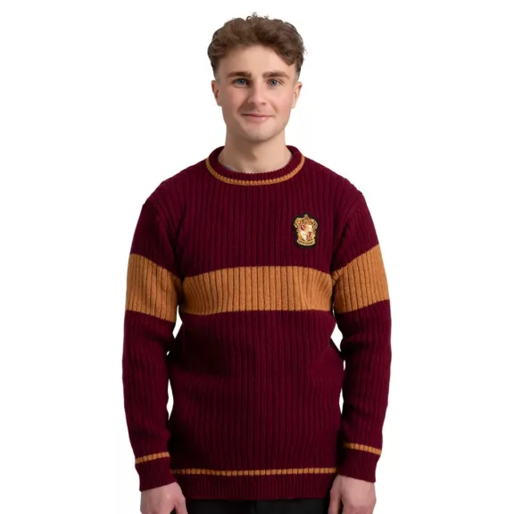 Harry Potter - Griffendél kviddics pulóver M