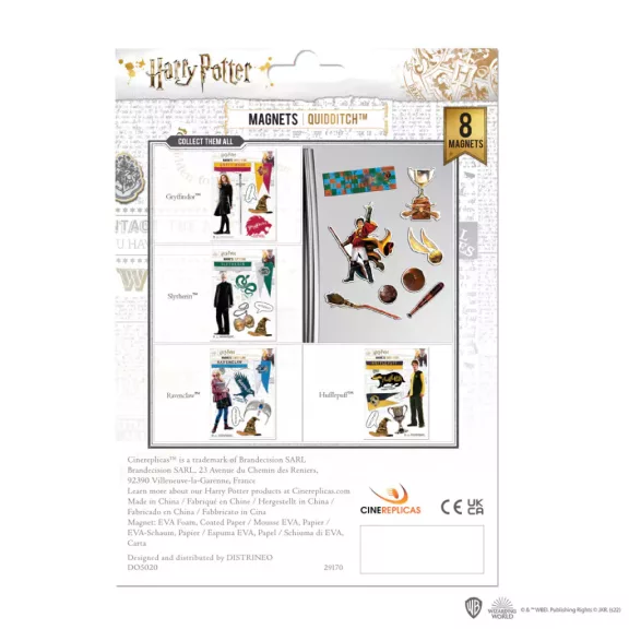 Harry Potter - Kviddics habmágnes készlet Harry Potter - Kviddics habmágnes készlet