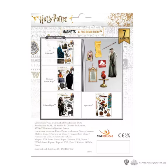 Harry Potter - Dumbledore habmágnes készlet Harry Potter - Dumbledore habmágnes készlet
