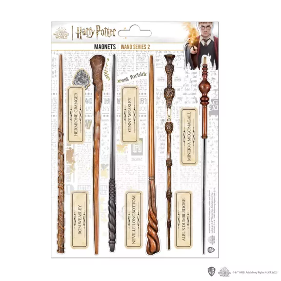 Harry Potter - Varázspálcák habmágnes készlet Harry Potter - Varázspálcák habmágnes készlet
