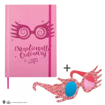   Harry Potter - Luna Lovegood keményfedeles jegyzetfüzet könyvjelzővel