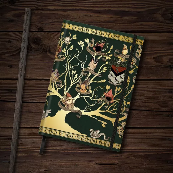 Harry Potter - Black család keményfedeles jegyzetfüzet Harry Potter - Black család keményfedeles jegyzetfüzet