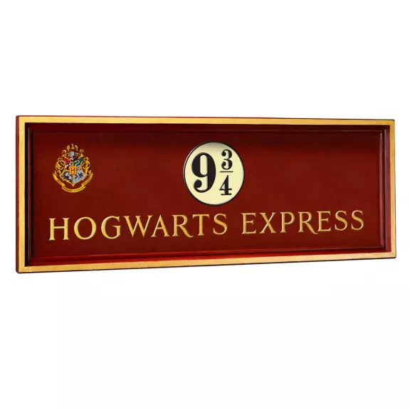 Roxfort Expressz - 9 és 3/4 vágány falitábla Roxfort Expressz - 9 és 3/4 vágány falitábla