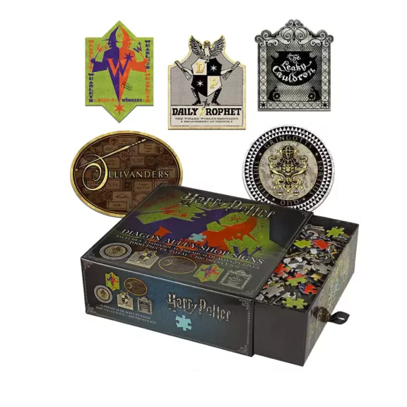 Harry Potter – Abszol úti bolttáblák puzzle szett (5 x 200 db) Harry Potter – Abszol úti bolttáblák puzzle szett (5 x 200 db)