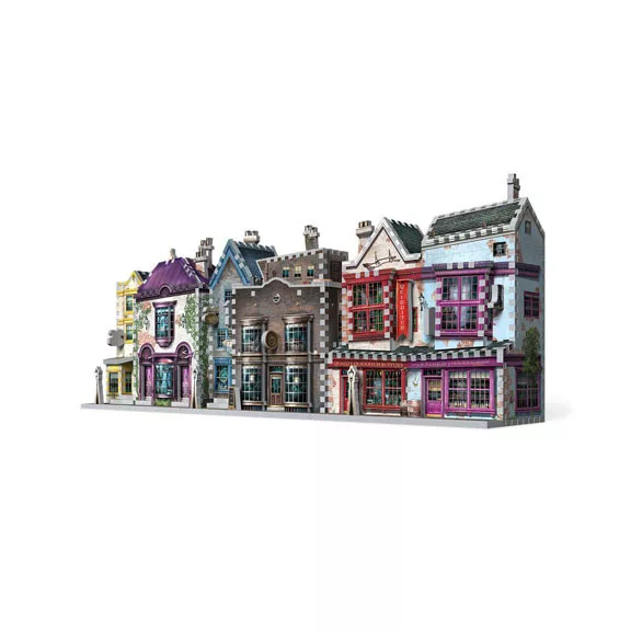 Harry Potter - Ollivander pálcaboltja és Scribbulus írószerbolt 295 darabos Wrebbit 3D puzzle Harry Potter - Ollivander pálcaboltja és Scribbulus írószerbolt 295 darabos Wrebbit 3D puzzle
