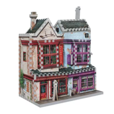   Harry Potter - Kviddics a javából és Slug & Jiggers patika 305 darabos Wrebbit 3D puzzle