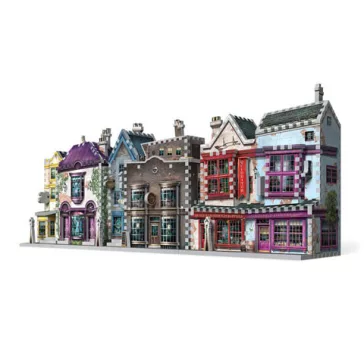   Harry Potter - Kviddics a javából és Slug & Jiggers patika 305 darabos Wrebbit 3D puzzle