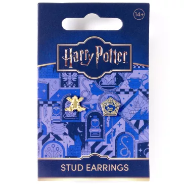Harry Potter Csokibéka aranyozott bedugós fülbevaló