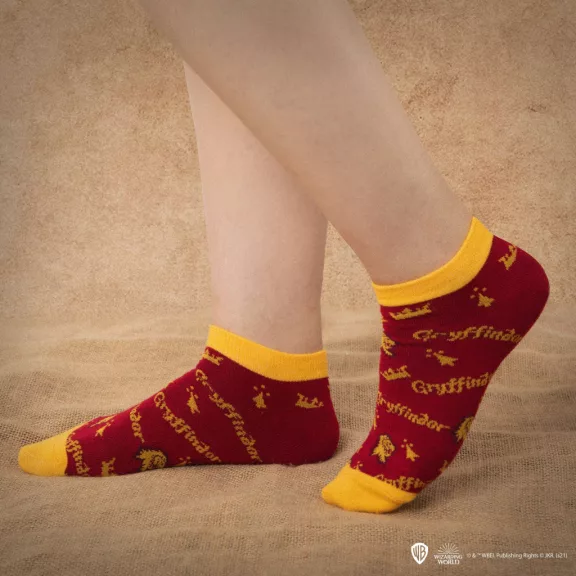 Griffendél Bokazokni 3 Pár/Szett - Harry Potter Kollekció Griffendél Bokazokni 3 Pár/Szett - Harry Potter Kollekció