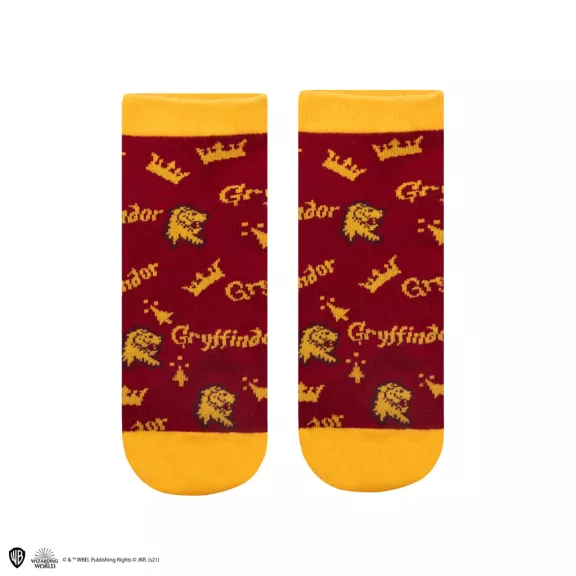 Griffendél Bokazokni 3 Pár/Szett - Harry Potter Kollekció Griffendél Bokazokni 3 Pár/Szett - Harry Potter Kollekció