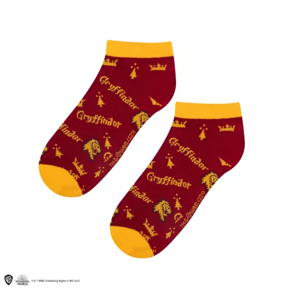Griffendél Bokazokni 3 Pár/Szett - Harry Potter Kollekció Griffendél Bokazokni 3 Pár/Szett - Harry Potter Kollekció