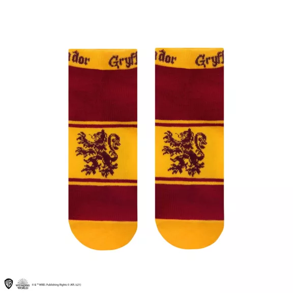 Griffendél Bokazokni 3 Pár/Szett - Harry Potter Kollekció Griffendél Bokazokni 3 Pár/Szett - Harry Potter Kollekció