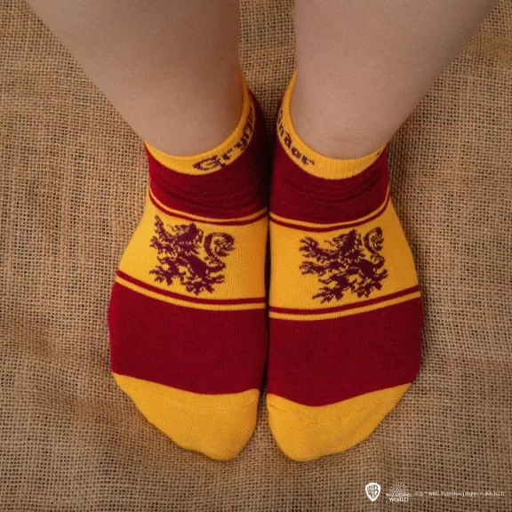 Griffendél Bokazokni 3 Pár/Szett - Harry Potter Kollekció Griffendél Bokazokni 3 Pár/Szett - Harry Potter Kollekció