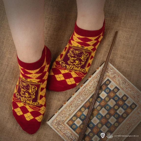 Griffendél Bokazokni 3 Pár/Szett - Harry Potter Kollekció Griffendél Bokazokni 3 Pár/Szett - Harry Potter Kollekció