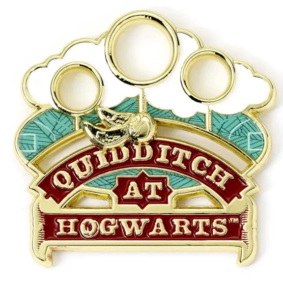Harry Potter Kviddics a Roxfortban – Interaktív Aranycikesz Kitűző