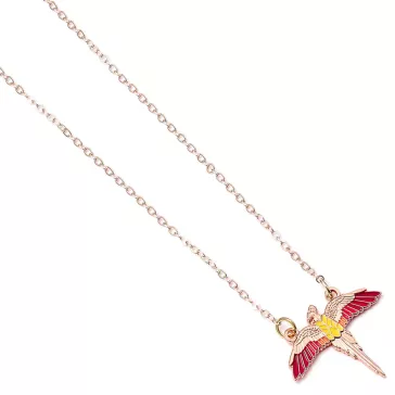 Harry Potter – Fawkes Főnix Rose Gold Nyaklánc