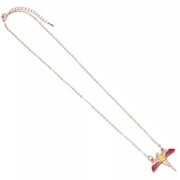 Harry Potter – Fawkes Főnix Rose Gold Nyaklánc