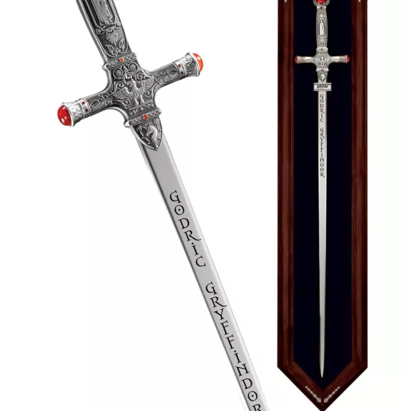Harry Potter - Griffendél Godrik kard replika falitartóval (86 cm) Harry Potter - Griffendél Godrik kard replika falitartóval (86 cm)