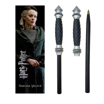 Harry Potter – Narcissa Malfoy varázspálcás toll és könyvjelző szett