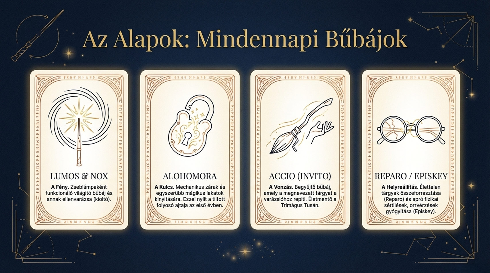 Potterheads - Harry Potter varázsigék – Teljes varázsige kisokos - www.potterheads.hu
